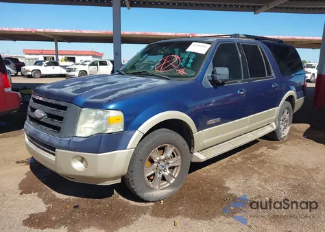 2007 Ford Expedition El Eddie Bauer z USA, uszkodzony, nr VIN 1FMFK175X7LA31062